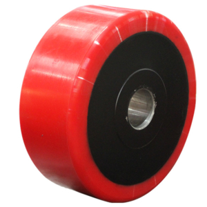 250mm Polyurethane Tyred Steel Centred Wheel (PU1049DV)