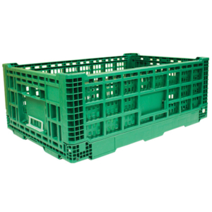 24L Collapsible Vented Crate Green (FMC024GRE)
