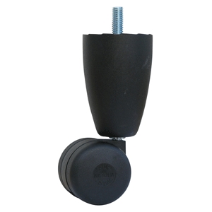 Pack of 2 Bed Leg Castors 3/8 BSW (BEDLEG003PK2)