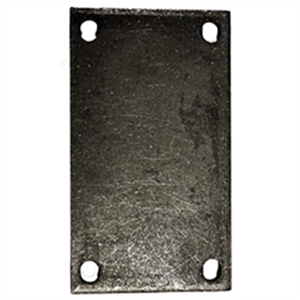 177 x 100mm Mounting Plate to suit 500 & 1000 Series Castors (BPR07)