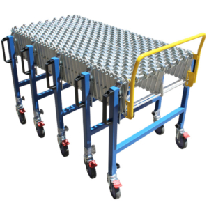 Flex Conveyor with Steel Skate Wheels 600mm Wide (CFR011)