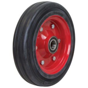 250mm Cushion Rubber Wheel | 20mm Axle Diameter (CR1060-M20)