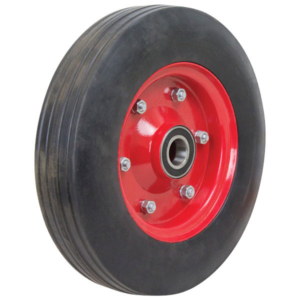 280mm Cushion Rubber Wheel | 1" Axle Diameter (CR1110N-1)