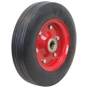 280mm Cushion Rubber Wheel | 20mm Axle Diameter (CR1110N-M20)