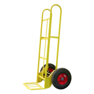 Easy Tilt Looped Handle Curved Back Pneumatic Hand Trolley (ETR109)