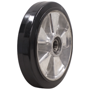 230mm Elastic Rubber Wheel | 25mm Axle Diameter (ER9001-M25)