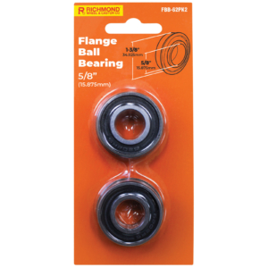 Flange Ball Bearing 1-3/8" O.D X 5/8" I.D. (FBB-62PK2)