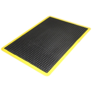 Anti-Fatigue Mat 900 x 1200mm - Yellow Border (FMR004)