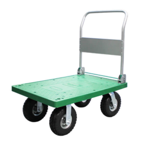 Folding 920X610 Platform Trolley with 250mm Pneumatic Wheels (FPR008)
