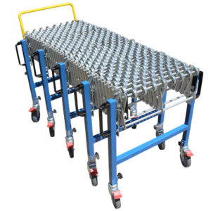 Flex Conveyor with Steel Skate Wheels 500mm Wide (CFR009)