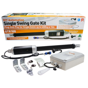 AC DIY Single Swing Gate Automation Kit (GTR100)