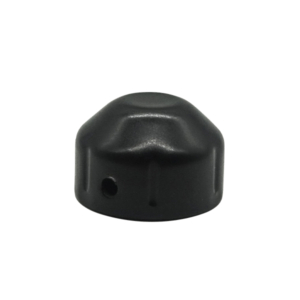 Round Black Steel Post Cap to Suit 27.5mm OD Posts (GTR323)