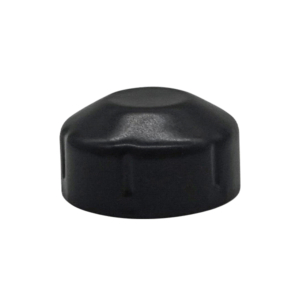 Round Black Steel Post Cap to Suit 34.5mm OD Posts (GTR325)