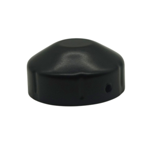 Round Black Steel Post Cap to Suit 43mm OD Posts (GTR327)