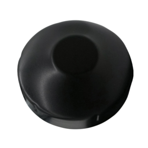 Round Black Steel Post Cap to Suit 76mm OD Posts (GTR333)