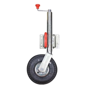 260mm Swing Type Jockey Wheel with Pneumatic Wheel, Height Adjustable between 600-890mm (S1074SW)