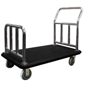 Silver Luggage Trolley (LTR004)