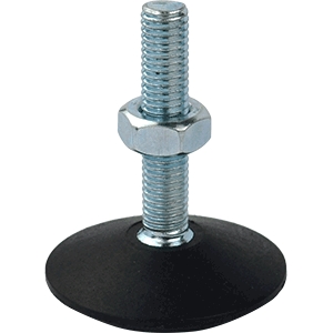 50mm X M10 Nylon Cone Fixed Leveling Foot (LVR052)