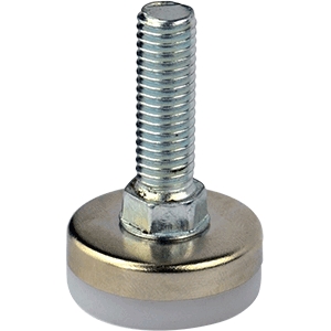 25mm X M8 Steel/Nylon Fixed Leveling Foot (LVR070)