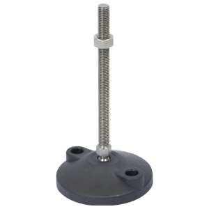 100mm X M12 Levelling Feet  Bolt Down Stainless Steel (LVR10012150BSS)