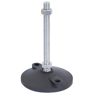 127mm X M16 Levelling Feet  Bolt Down Mild Steel (LVR12716150B)