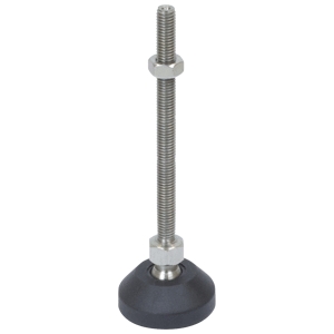 40mm X M8 Levelling Feet  Ball Jointed Stainless Steel (LVR4008100SSS)