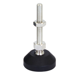 40mm X M8 Levelling Feet  Ball Jointed Mild Steel (LVR400850S)