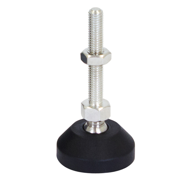 40mm X M8 Levelling Feet  Ball Jointed Mild Steel (LVR400850S)