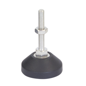 50mm X M8 Fixed Mild Steel Levelling Feet  (LVR500850F)