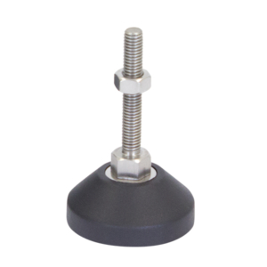 50mm X M8 Levelling Feet  Fixed Foot Stainless Steel (LVR500850FSS)