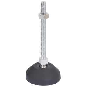 60mm X M10 Levelling Feet  Ball Jointed Mild Steel (LVR6010100S)
