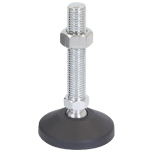 80mm X M20 Levelling Feet  Ball Jointed Mild Steel (LVR8020100S)