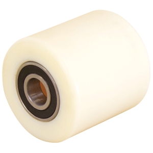 82 x 82mm Nylon Roller | 20mm Axle Diameter (NY418-M20WHT)