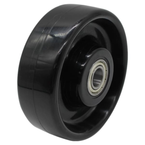 150mm Solid Nylon Wheel | 20mm Axle Diameter (NY613-M20BLK)