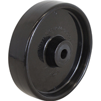 200mm Solid Nylon Wheel | 20mm Axle Diameter (NY800-M20BLK)