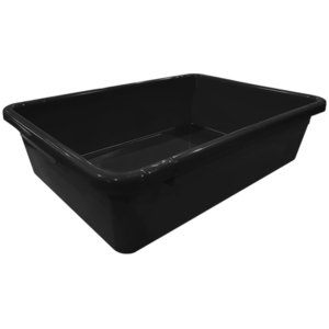 22.7L Black Nesting Crate (NCR227BLK)