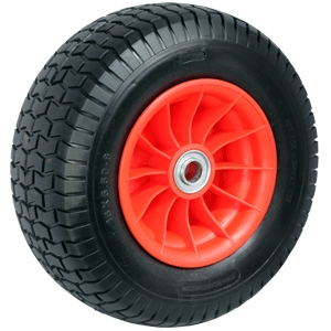 400mm Puncture Proof Wheel | 1" Axle Diameter (PF1628-1)