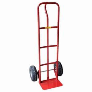 Red P Handle Puncture Proof Hand Trolley (PHR201)