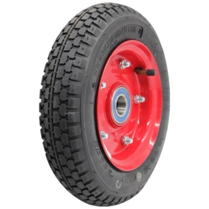 280mm Offset Pneumatic Wheel | 1" Axle Diameter (PN1100-1BB)