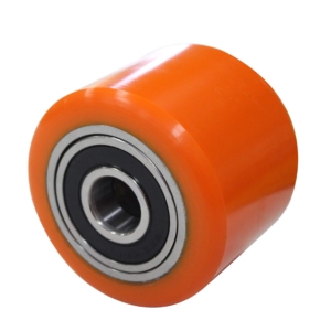 82 x 65mm Polyurethane Roller | 20mm Axle Diameter (PU340-M20)