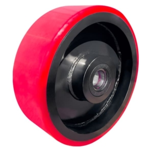 450mm Polyurethane Tyred Steel Centred Drive Wheel (PU1800-M40)