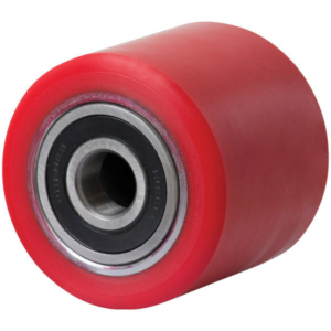 82 x 82mm Polyurethane Roller | 20mm Axle Diameter (PU341-M20)