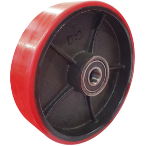 200mm Polyurethane Wheel | 20mm Axle Diameter (PU820-M20)