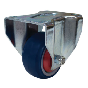 80mm Rebound Rubber Wheel 100kg Capacity Castor (R3605)