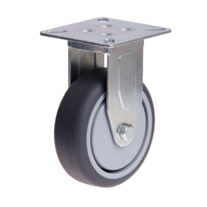 75mm Rubber Wheel 50kg Capacity Castor (R3711)