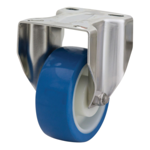 100mm Reb Poly Wheel 140kg Capacity Castor (R4145)
