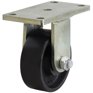 100mm Cast Iron Wheel 300Kg Capacity Castor (R423CI)