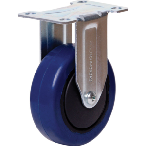 100mm Reb Rubber Rigid Light Industrial Castor (R4405)
