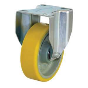 125mm Polyurethane Tyre on Cast Iron Centre Wheel 200kg Capacity Castor (R5049)