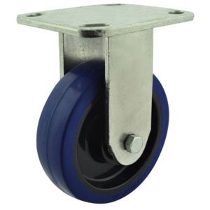 125mm Rebound Rubber Wheel 200kg Capacity Castor (R5545)
